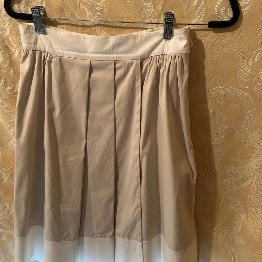 Prada skirt size EUR 42 tan color
